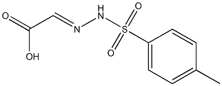 2-{2-[(4-methylphenyl)sulfonyl]hydrazono}acetic acid