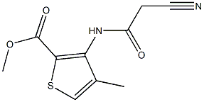 methyl 3-[(2-cyanoacetyl)amino]-4-methylthiophene-2-carboxylate