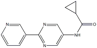 N-[2-(3-pyridinyl)-5-pyrimidinyl]cyclopropanecarboxamide