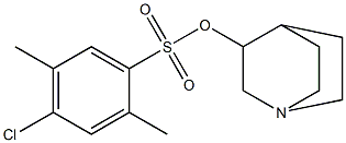 1-azabicyclo[2.2.2]oct-3-yl 4-chloro-2,5-dimethylbenzenesulfonate