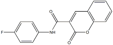 N3-(4-fluorophenyl)-2-oxo-2H-chromene-3-carboxamide Structure