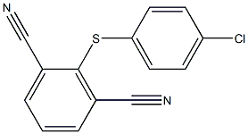 2-[(4-chlorophenyl)thio]isophthalonitrile