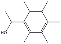 1-(2,3,4,5,6-pentamethylphenyl)ethan-1-ol,,结构式