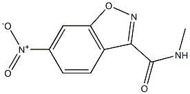  N-methyl-6-nitro-1,2-benzisoxazole-3-carboxamide