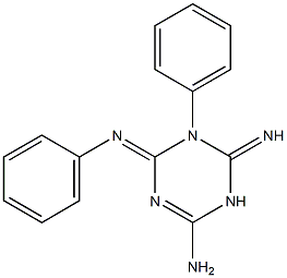 6-imino-5-phenyl-4-(phenylimino)-1,4,5,6-tetrahydro-1,3,5-triazin-2-amine