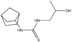  N-bicyclo[2.2.1]hept-2-yl-N'-(2-hydroxypropyl)thiourea