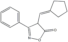 4-(cyclopentylidenmethyl)-3-phenyl-4,5-dihydroisoxazol-5-one