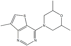 2,6-dimethyl-4-(7-methylthieno[3,2-d]pyrimidin-4-yl)morpholine