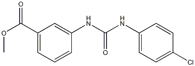 methyl 3-{[(4-chloroanilino)carbonyl]amino}benzoate|