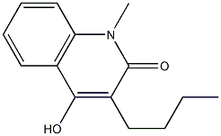 3-butyl-4-hydroxy-1-methyl-1,2-dihydroquinolin-2-one|