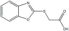 2-(1,3-benzoxazol-2-ylsulfanyl)acetic acid