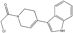 3-[1-(chloroacetyl)-1,2,3,6-tetrahydropyridin-4-yl]-1H-indole