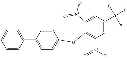 4-[2,6-dinitro-4-(trifluoromethyl)phenoxy]-1,1'-biphenyl|