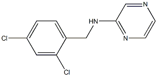 N-(2,4-dichlorobenzyl)-2-pyrazinamine Structure