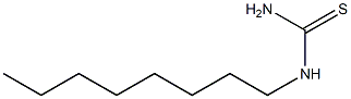 N-octylthiourea Structure