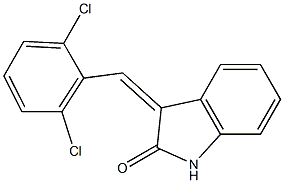 3-(2,6-dichlorobenzylidene)indolin-2-one