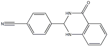  4-(4-oxo-1,2,3,4-tetrahydroquinazolin-2-yl)benzonitrile