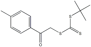 tert-butyl {[2-(4-methylphenyl)-2-oxoethyl]thio}methanedithioate|