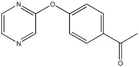 1-[4-(2-pyrazinyloxy)phenyl]-1-ethanone|