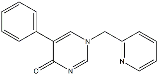  5-phenyl-1-(2-pyridylmethyl)-1,4-dihydropyrimidin-4-one