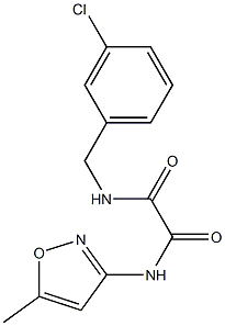 N1-(3-chlorobenzyl)-N2-(5-methylisoxazol-3-yl)ethanediamide