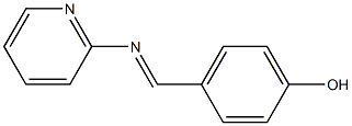 4-[(2-pyridylimino)methyl]phenol