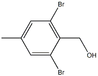 (2,6-dibromo-4-methylphenyl)methanol Struktur