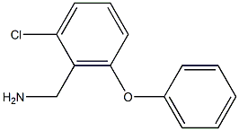 (2-chloro-6-phenoxyphenyl)methanamine Structure