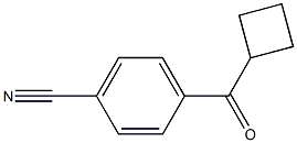 (4-cyanophenyl)(cyclobutyl)methanone