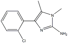 4-(2-chlorophenyl)-1,5-dimethyl-1H-imidazol-2-amine|