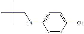 4-(neopentylamino)phenol Structure