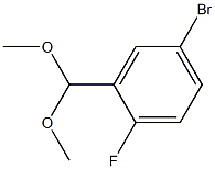 4-bromo-2-(dimethoxymethyl)-1-fluorobenzene