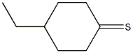 4-ethylcyclohexanethione Struktur