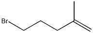 5-BROMO-2-METHYL-1-PENTENE 化学構造式