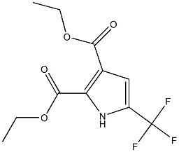 diethyl 5-(trifluoromethyl)-1H-pyrrole-2,3-dicarboxylate