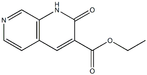 ethyl 1,2-dihydro-2-oxo-1,7-naphthyridine-3-carboxylate Structure