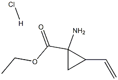 ethyl 1-amino-2-vinylcyclopropanecarboxylate hydrochloride Struktur