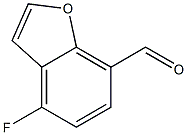 4-fluorobenzofuran-7-carboxaldehyde,,结构式