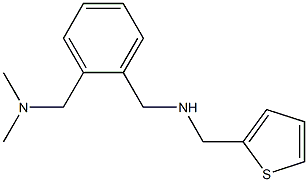 ({2-[(dimethylamino)methyl]phenyl}methyl)(thiophen-2-ylmethyl)amine