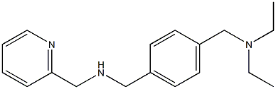 ({4-[(diethylamino)methyl]phenyl}methyl)(pyridin-2-ylmethyl)amine