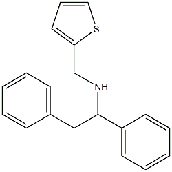 (1,2-diphenylethyl)(thiophen-2-ylmethyl)amine