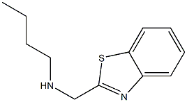 (1,3-benzothiazol-2-ylmethyl)(butyl)amine Struktur