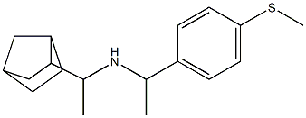 (1-{bicyclo[2.2.1]heptan-2-yl}ethyl)({1-[4-(methylsulfanyl)phenyl]ethyl})amine