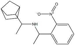  (1-{bicyclo[2.2.1]heptan-2-yl}ethyl)[1-(2-nitrophenyl)ethyl]amine