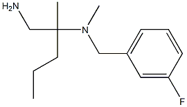 (1-amino-2-methylpentan-2-yl)[(3-fluorophenyl)methyl]methylamine