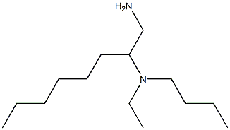 (1-aminooctan-2-yl)(butyl)ethylamine 结构式