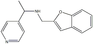 (1-benzofuran-2-ylmethyl)[1-(pyridin-4-yl)ethyl]amine