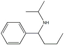 (1-phenylbutyl)(propan-2-yl)amine Structure