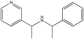 (1-phenylethyl)[1-(pyridin-3-yl)ethyl]amine