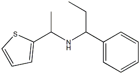 (1-phenylpropyl)[1-(thiophen-2-yl)ethyl]amine|